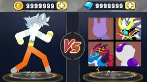 Stickman Warriors Versus Mode