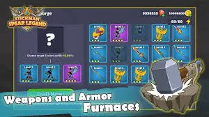 Spear-Stickman-Mod-APK-unlocked-weapons