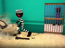  Stickman Escape Prison Mod APK offline