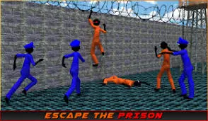  Stickman Escape Prison Mod APK Unlocked levels